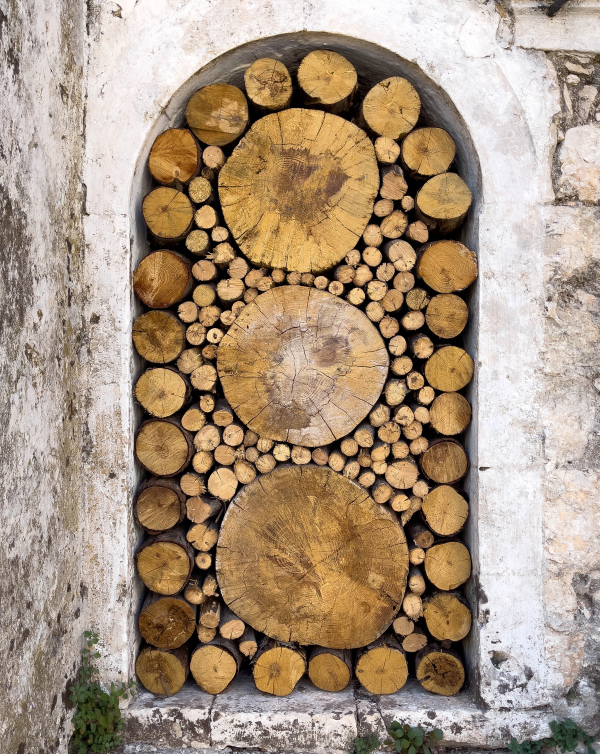 'Log Pile' by Brian Snelson, Hockley & Hawkwell u3a